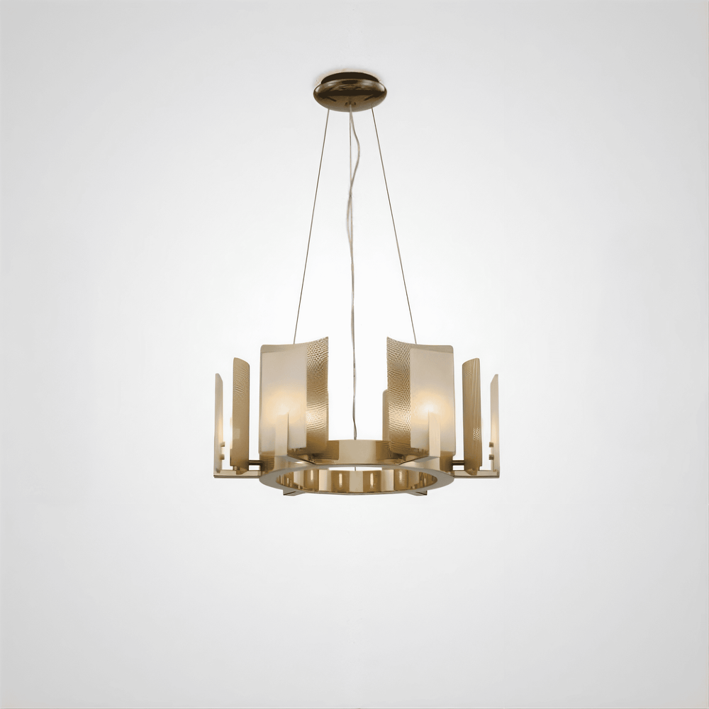 CONRAD R Ring Chandelier by Lampadom - close-up