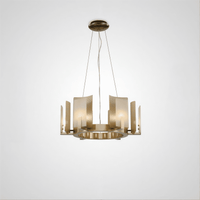 CONRAD R Ring Chandelier by Lampadom - close-up