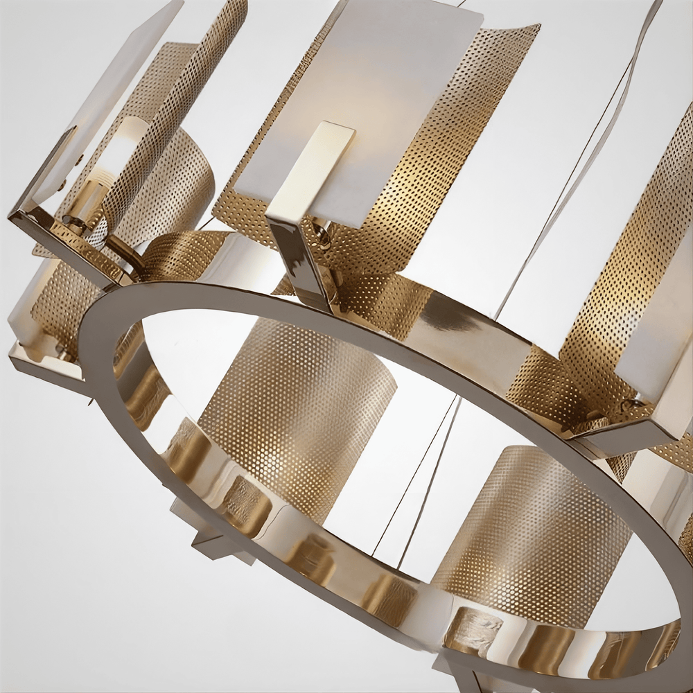 CONRAD R Ring Chandelier by Lampadom - side view
