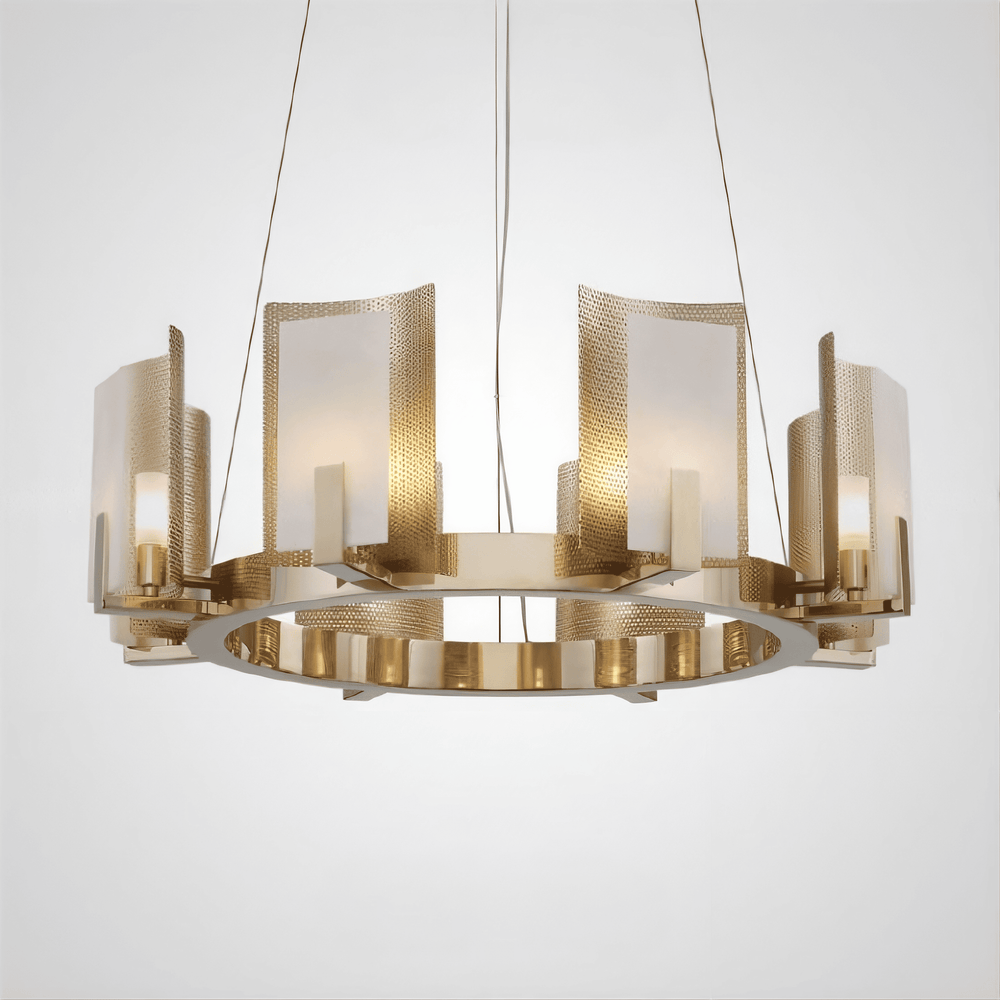 CONRAD R Ring Chandelier by Lampadom - scale reference