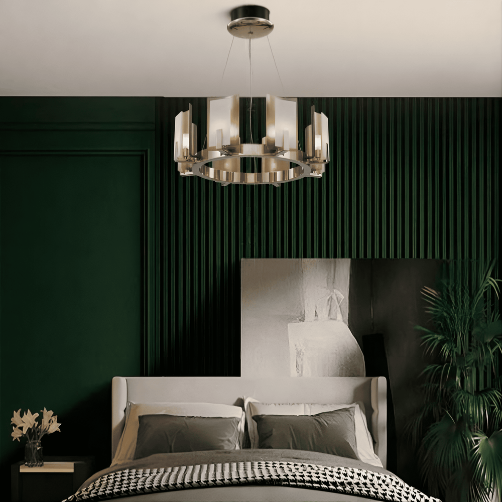 CONRAD R Ring Chandelier by Lampadom - side view