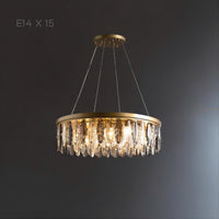 CONSUL Ring Chandelier by Lampadom - scale reference