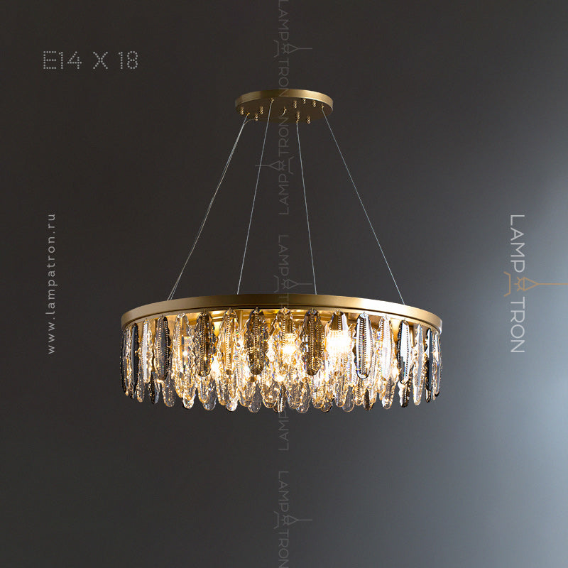 CONSUL Ring Chandelier by Lampadom - close-up