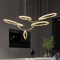 CORDELIA Ring Chandelier by Lampadom - close-up