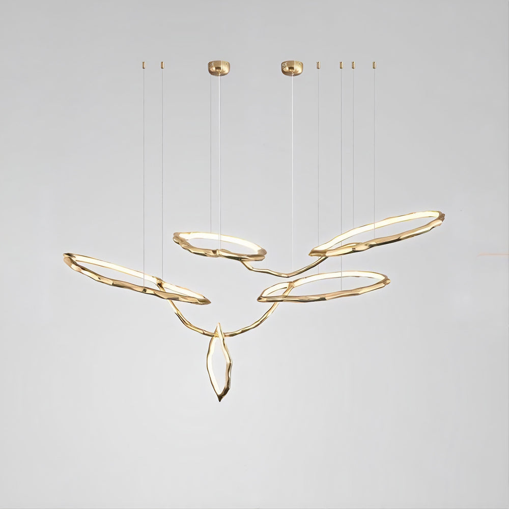 CORDELIA Ring Chandelier by Lampadom - detail view