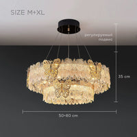 AZUMI Ring Chandelier by Lampadom - scale reference