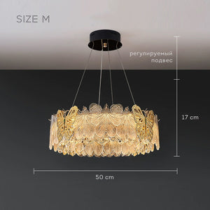 AZUMI Ring Chandelier by Lampadom