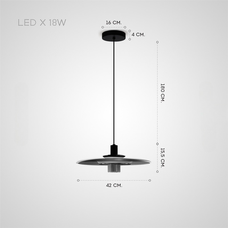 COSIMO Pendant by Lampadom - scale reference