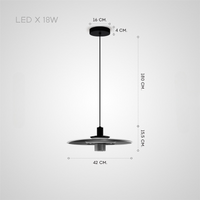COSIMO Pendant by Lampadom - scale reference