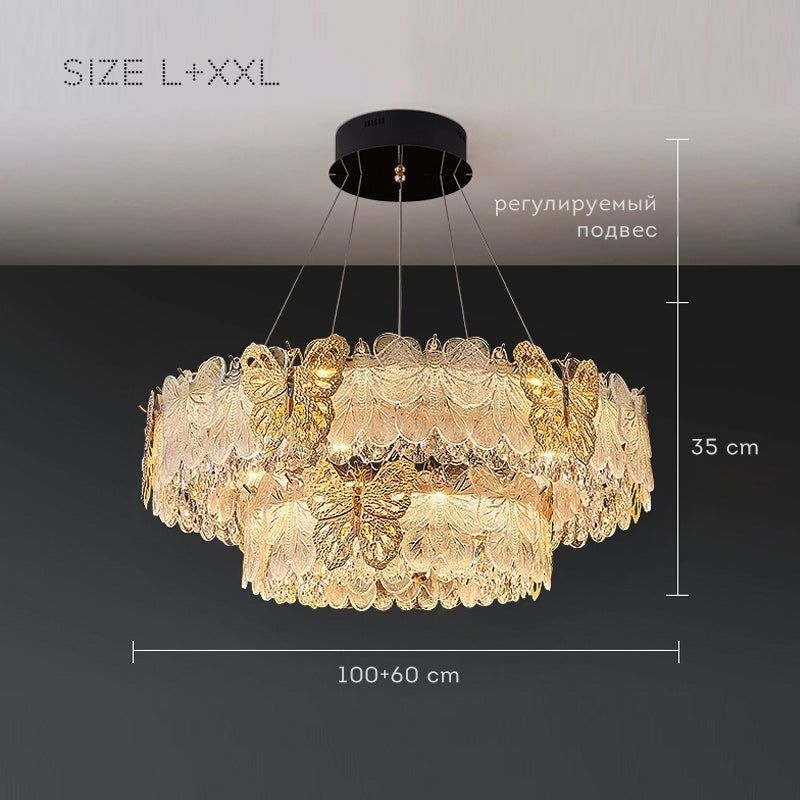 AZUMI Ring Chandelier by Lampadom - ambient shot