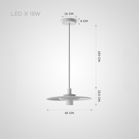 COSIMO Pendant by Lampadom - top view