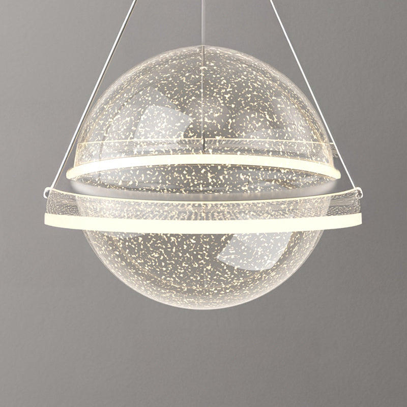 COSMIC B Pendant by Lampadom - side view