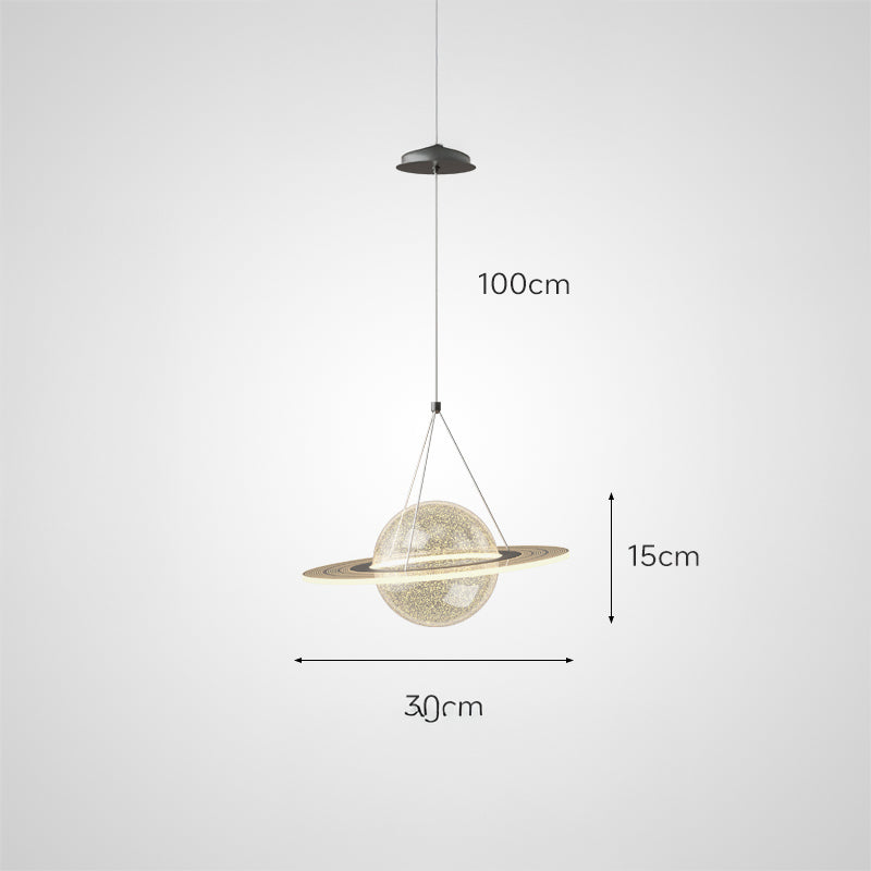 COSMIC B Pendant by Lampadom - angle view