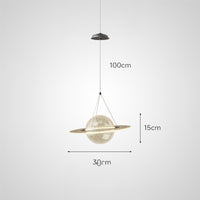 COSMIC B Pendant by Lampadom - angle view