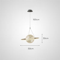 COSMIC B Pendant by Lampadom - scale reference