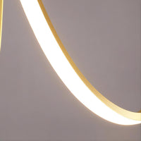 COURT Linear Chandelier by Lampadom - close-up