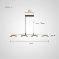 CRISPIN L Linear Chandelier