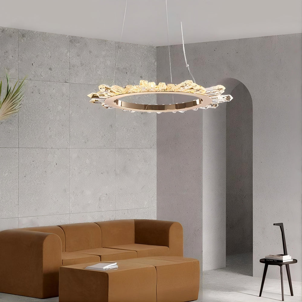 CRISSY Ring Chandelier by Lampadom - detail view