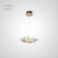 CRISSY Ring Chandelier by Lampadom - scale reference