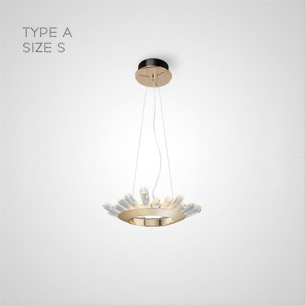 CRISSY Ring Chandelier by Lampadom - detail view
