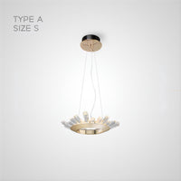 CRISSY Ring Chandelier by Lampadom - detail view