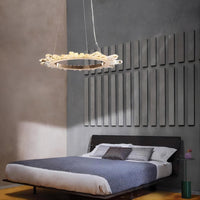 CRISSY Ring Chandelier by Lampadom - top view