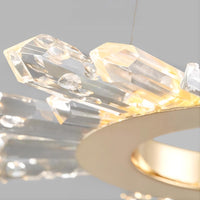 CRISSY Ring Chandelier by Lampadom - side view