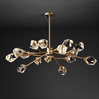 CRISTEL A Chandelier by Lampadom - scale reference