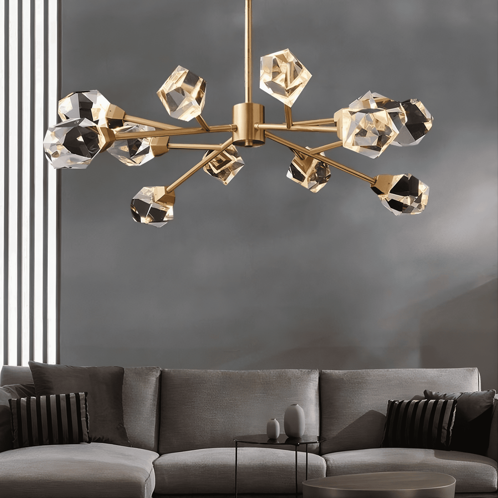 CRISTEL A Chandelier by Lampadom - side view