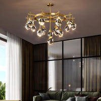 CRISTEL B Chandelier by Lampadom - side view