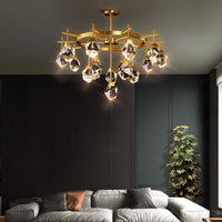 CRISTEL B Chandelier by Lampadom - side view