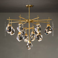 CRISTEL B Chandelier by Lampadom - top view