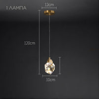 CRISTEL ONE Pendant by Lampadom - scale reference