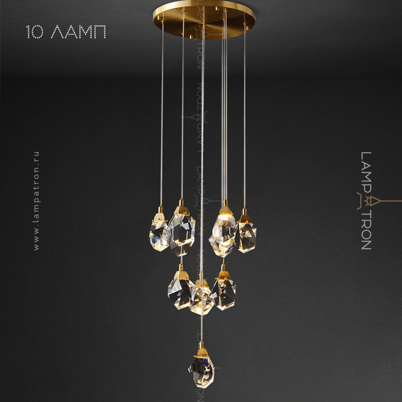 CRISTEL ONE Pendant by Lampadom - angle view