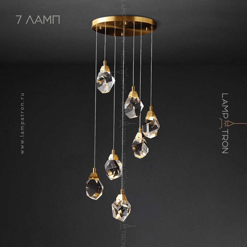 CRISTEL ONE Pendant by Lampadom - top view