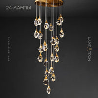 CRISTEL ONE Pendant by Lampadom - side view