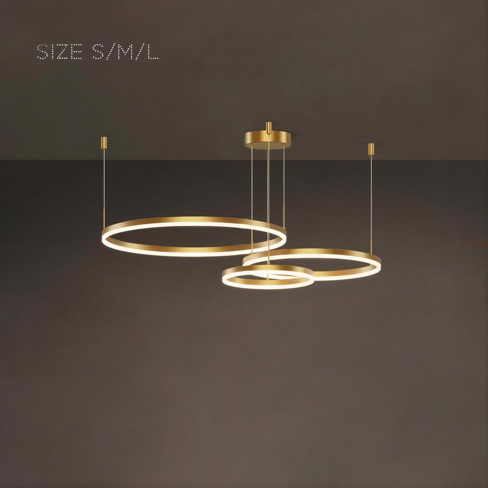 CRUISE LUX Ring Chandelier by Lampadom - detail view