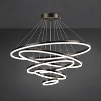 CRUISE MORE LUX Ring Chandelier by Lampadom - detail view