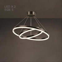 CRUISE MORE LUX Ring Chandelier by Lampadom - close-up