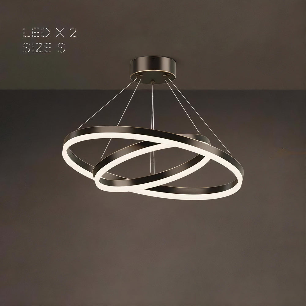 CRUISE MORE LUX Ring Chandelier by Lampadom - detail view