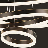 CRUISE MORE LUX Ring Chandelier by Lampadom - close-up