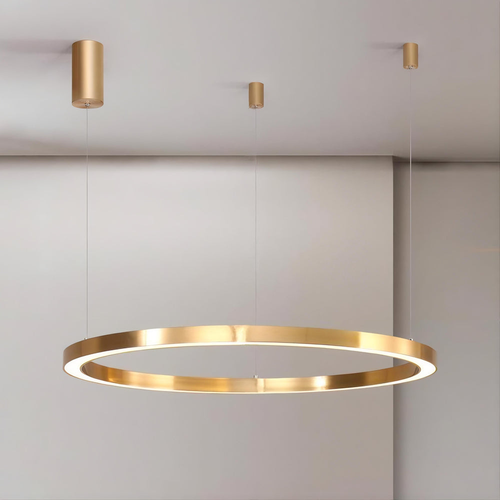 CRUISE ONE Ring Chandelier by Lampadom - close-up