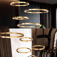 CRUISE ONE Ring Chandelier by Lampadom - angle view