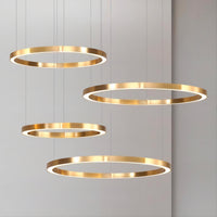 CRUISE ONE Ring Chandelier by Lampadom - ambient shot