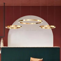 CRUISE ONE Ring Chandelier by Lampadom - top view