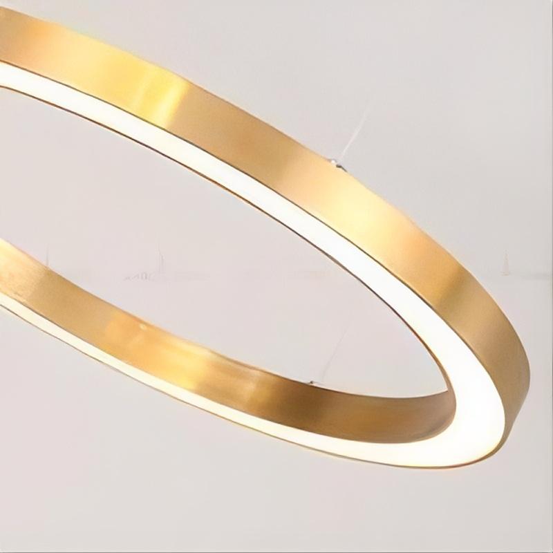 CRUISE ONE Ring Chandelier by Lampadom - close-up