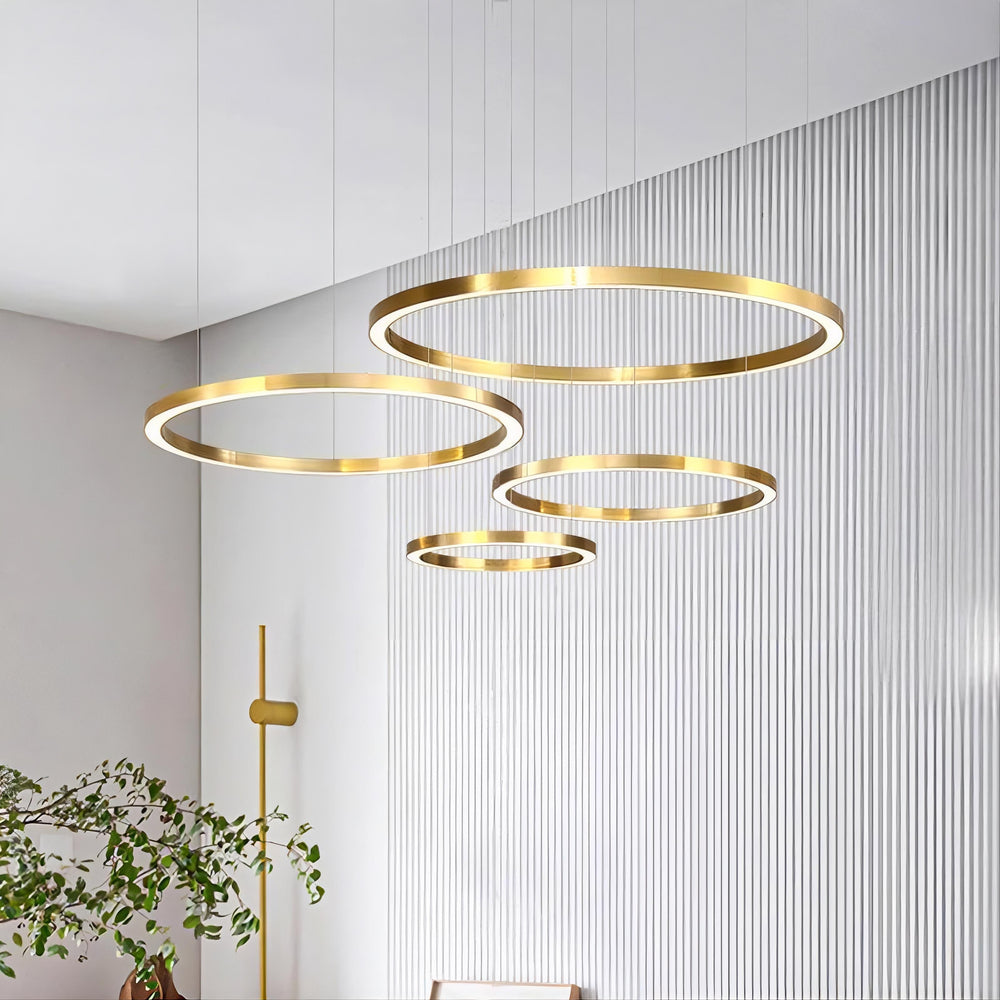 CRUISE Ring Chandelier by Lampadom - ambient shot