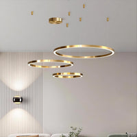 CRUISE Ring Chandelier by Lampadom - angle view