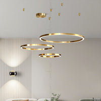 CRUISE Ring Chandelier by Lampadom - top view