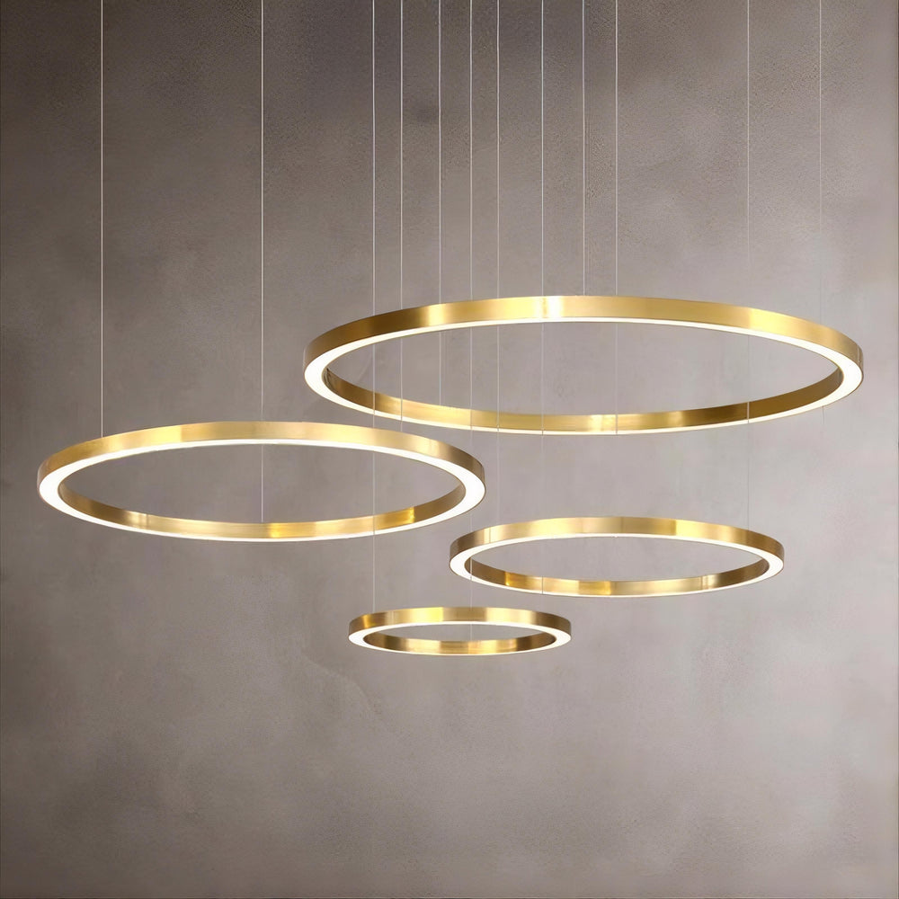 CRUISE Ring Chandelier by Lampadom - side view